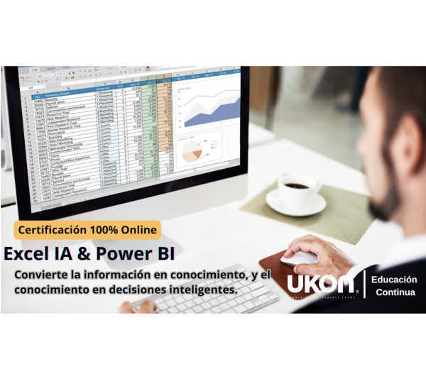 Certificación Business intelligence Power BI & Excel IA Básico e Intermedio